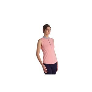 Fairway & Greene Women's Connie‎ Sleeveless Polo Tea Rose S